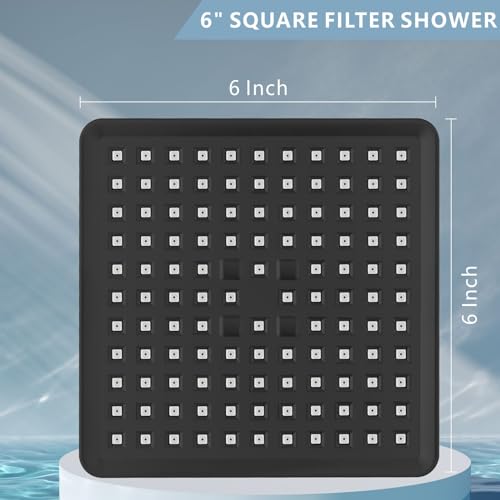 High Pressure Rain Shower Head with Filtered