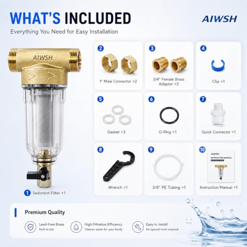 40 Micron Spin Down Sediment Filter