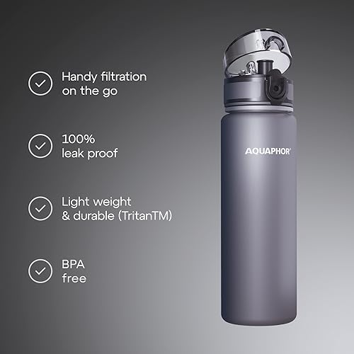 City Water Filter Bottle 17 oz