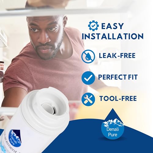 3 Pack Replacement for KitchenAid KBFA25ERSS01 Refrigerator Water Filter (3 Count)
