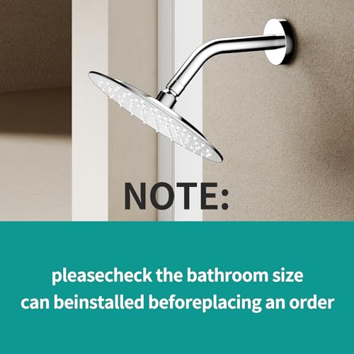 All Metal Rain Shower Head