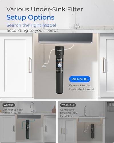 17UB Under Sink Water Filter System with Dedicated Faucet (1116 day)