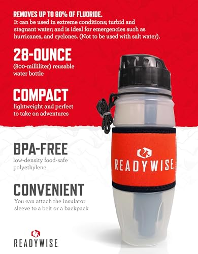 28 Oz Seychelle Water Filtration Bottle