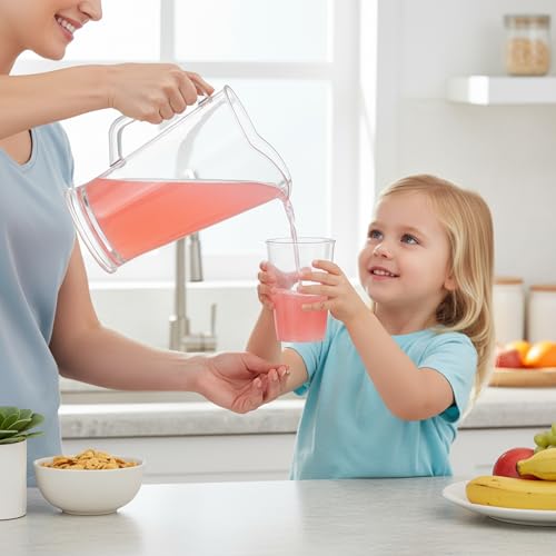 64oz Bistro Clear Pitcher (2 Count)