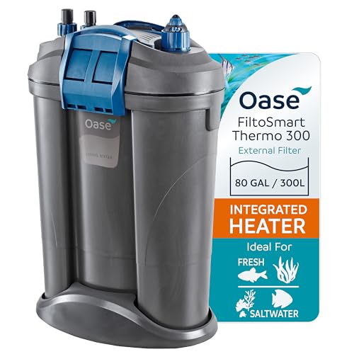 FiltoSmart Thermo 300 Canister Filter for Aquariums