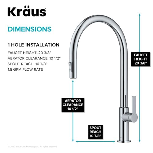 Oletto High Arc Single Handle Pull