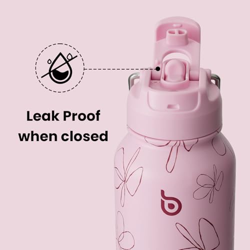 32oz Insulated Water Bottle with Pill Box