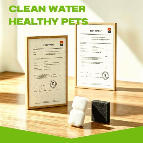 Official 12 Pcs Replacement Automatic Cat Water Fountain Filters