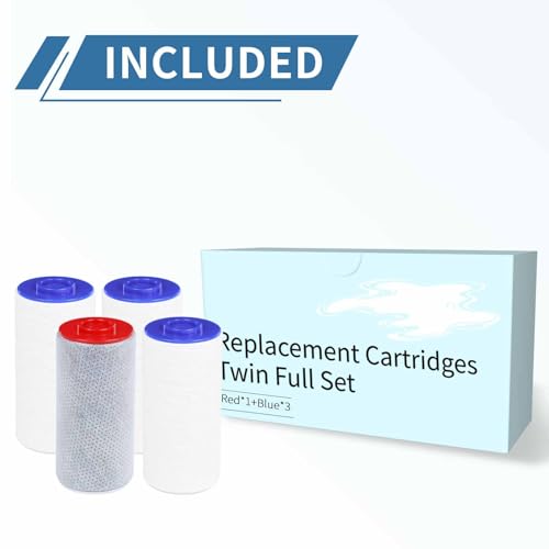 Replacement Filter Compatible with Weddell Duo Shower Water Filtration (4 Count)
