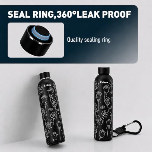 32oz Metal Water Bottle for Travel with Clip