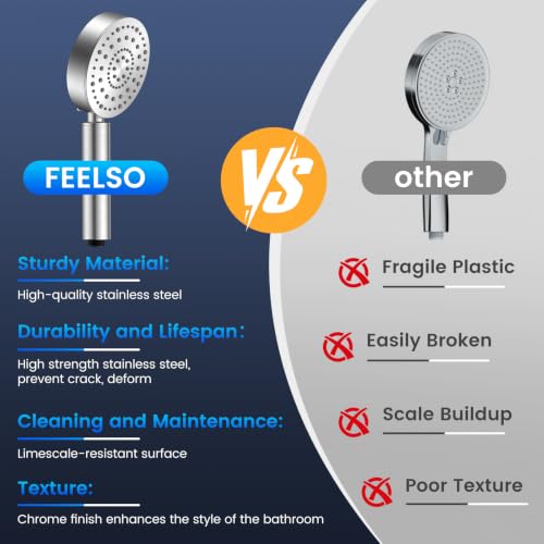 Filtered Shower Head with Handheld