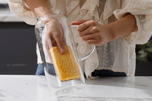 68 Ounces Glass Pitcher with Lid
