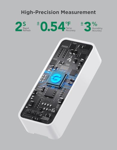 2.0 WiFi Hygrometer Thermometer with Gateway (3 Count)