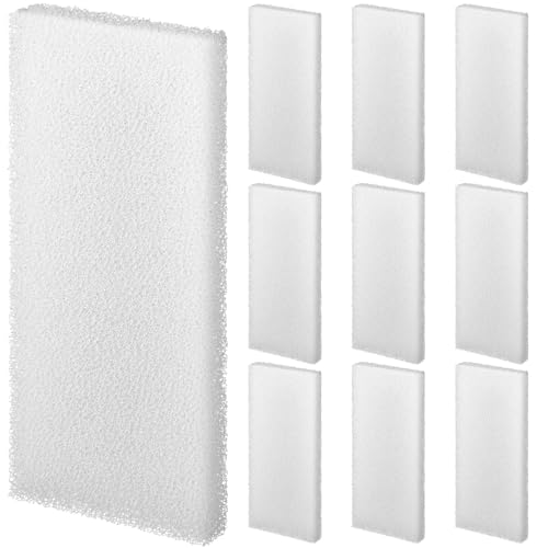 10 Pcs Filter Pad Compatible with Fluval U2 Underwater Sponge Aquarium Filter Media Replacement Accessories Compatible for Aquarium (10 Count)