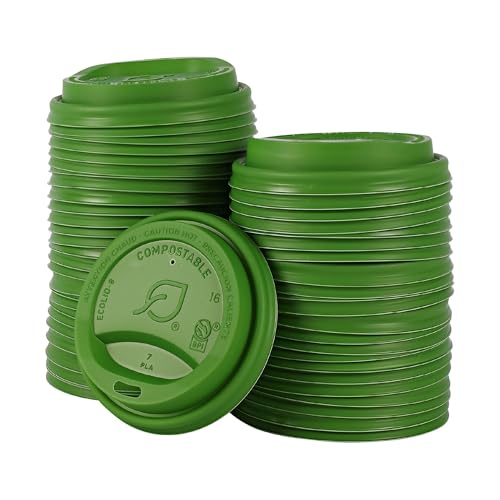 Eco Products Compostable Coffee Cup Lids (800 Count)