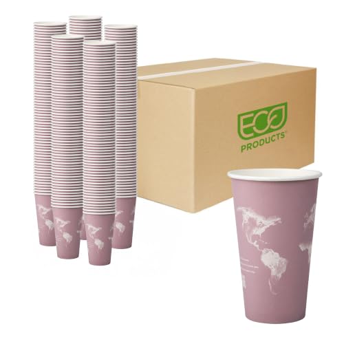 World Art Disposable Coffee Cups (1000 Count)