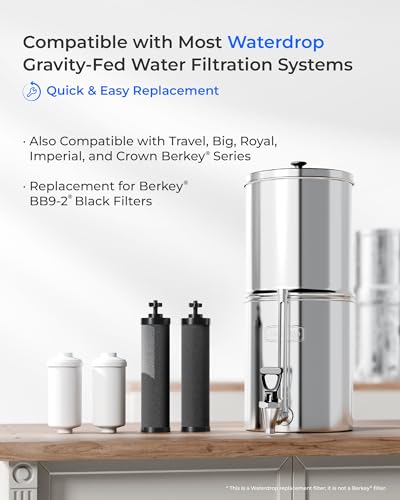 Gravity Water Filter (4 Count)