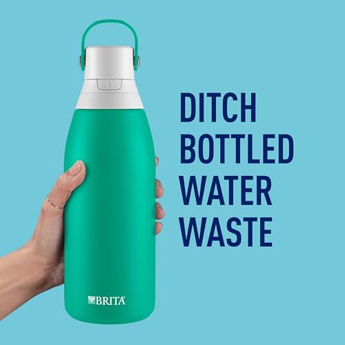 Insulated Filtered Water Bottle with Straw