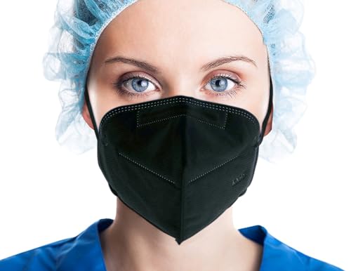 KN95 Black Face Masks (50 Count)