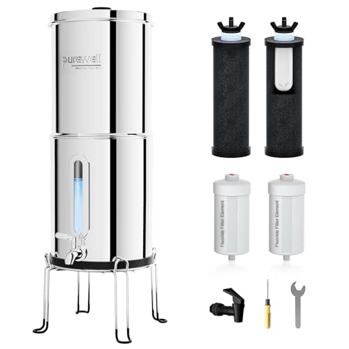 2.25G Gravity Water Filter System with Water Level Window