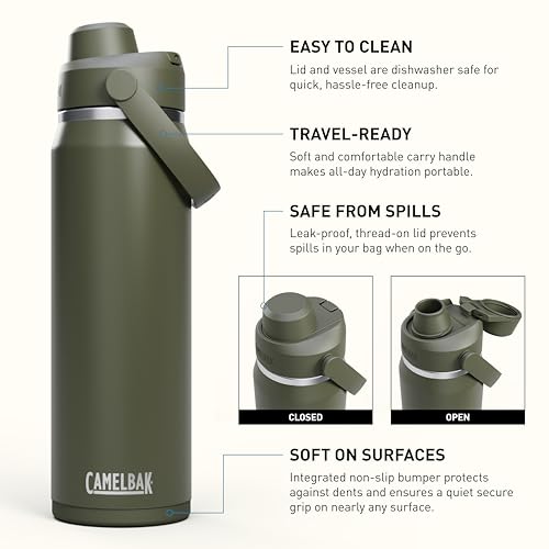 Thrive Chug Stainless Steel Water Bottle 25oz