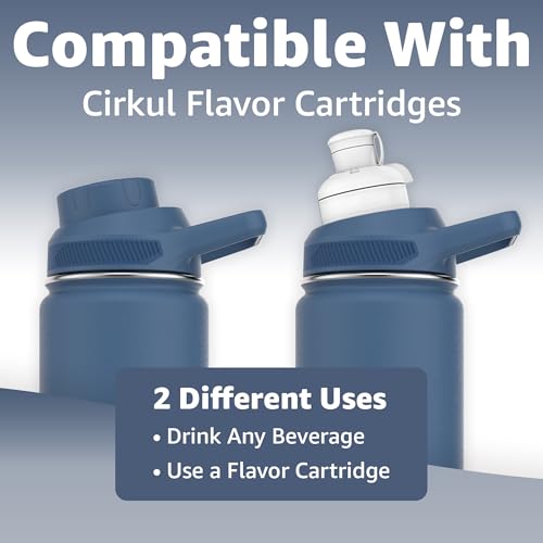 Water Bottle Compatible With Popular Flavor Cartridges