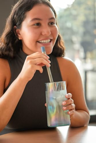 Sip Reusable Stainless Steel Water Filter Drinking Straw with 3 Carry Cases (3 Count)