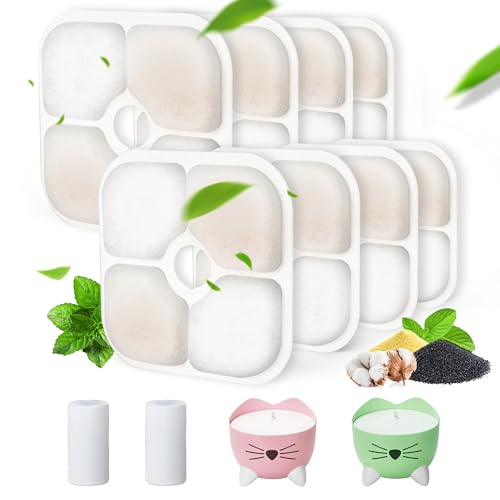 Cat Water Fountain Filter Replacement for PIXI Pet Water Fountain