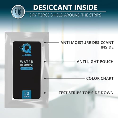 Water Hardness Test Kit (50 Count)