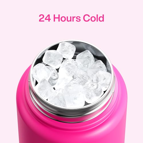 Insulated Water Bottle with Straw Stainless Steel Water Bottle