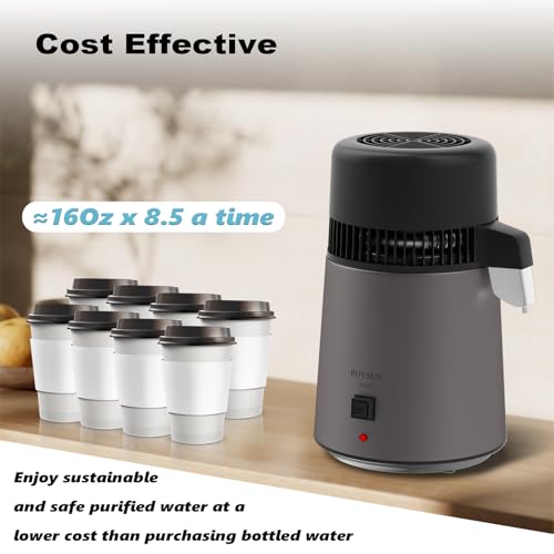 High Efficiency 1.1 Gallon Water Distiller