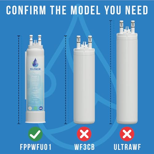 FPPWFU01 Water Filter Replacement for Frigidaire FPPWFU01 Water Filter