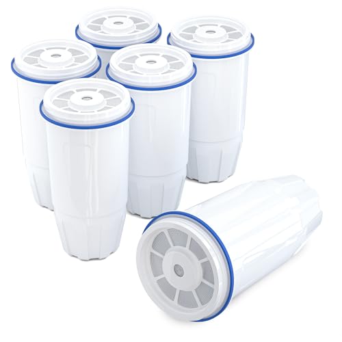 Upgraded Water Filter Replacement for Zero Pitcher and Dispenser ZR (6 Count)