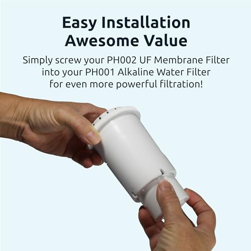 3 Pack Alkaline Water Filter PH001 with 3 (3 Count)