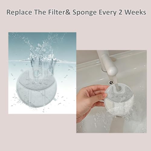Pet Water Fountain Filters Fit for Petlibro Capsule Dog Fountain PLWF008 (40 Count)