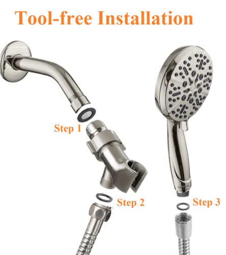 High Pressure Shower Head with Handheld