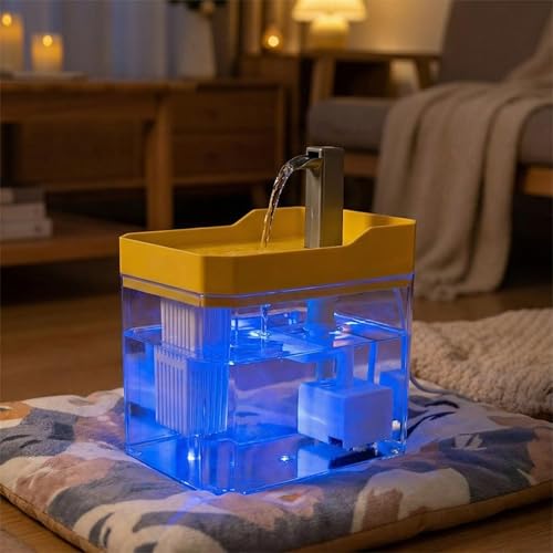 Cute Small Cat Water Fountain 1.5L