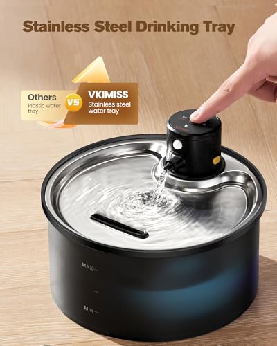 Wireless Cat Water Fountain Cordless
