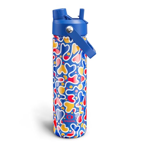 Insulated Water Bottle with Straw Stainless Steel Water Bottle