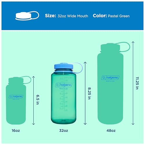 32 oz Wide Mouth Water Bottle
