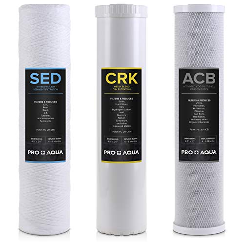 Whole House Heavy Metals Well Water Filter Replacement Set
