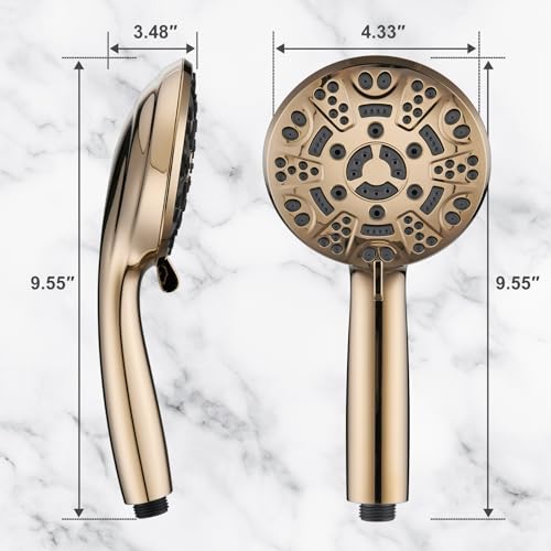 8 Setting Handheld Shower Head