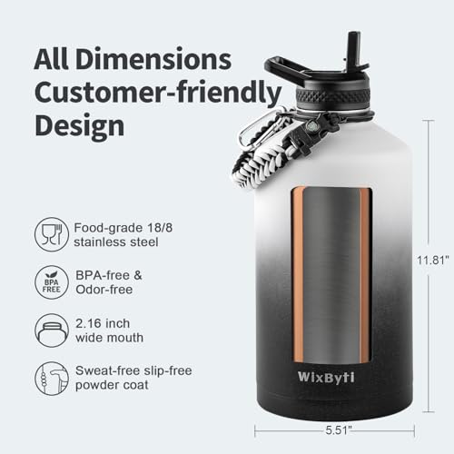 One Gallon Insulated Water Bottle