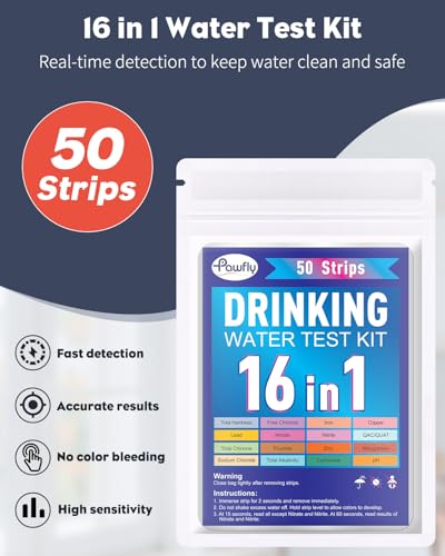 16 in 1 Drinking Water Test Kit (50 Count)