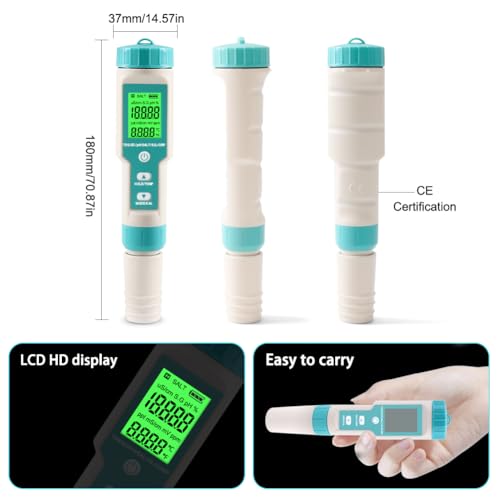 pH Meter for Water 7 in 1 PH