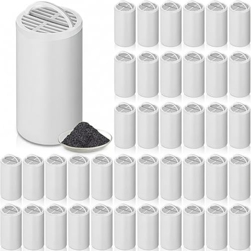 36 Pack Pet Charcoal Filters Pet Fountain Filter Replacement Charcoal Water Filter Compatible with Drinkwell 360 and Drinkwell 360 Stainless Steel Multi Fountain for Dog Cat