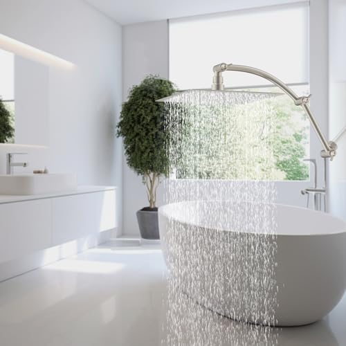 All Metal 12'' Rain Shower Head