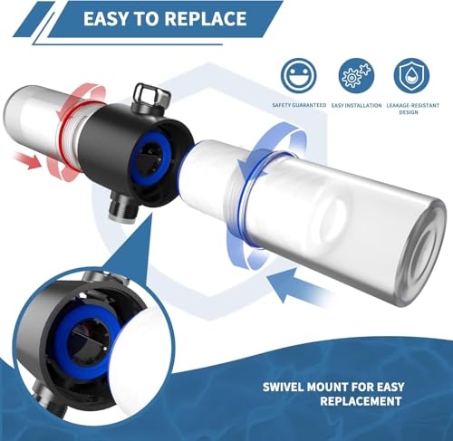 Replacement Filter Set Compatible with Weddell Duo Shower Water Filtration (8 Count)
