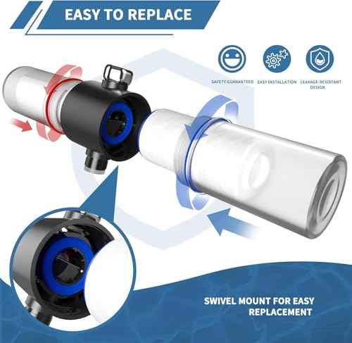 Replacement Filter Compatible with Weddell Duo Shower Water Filtration (4 Count)