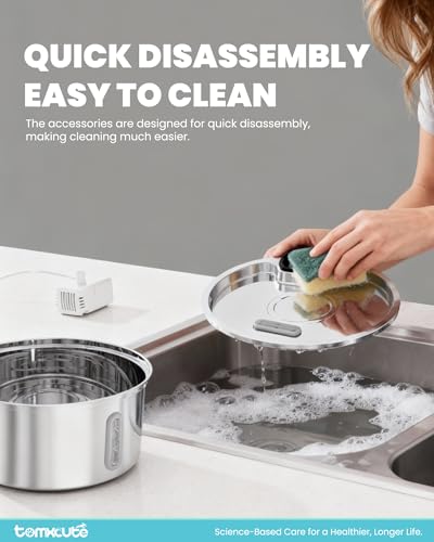 Cat Water Fountain Stainless Steel